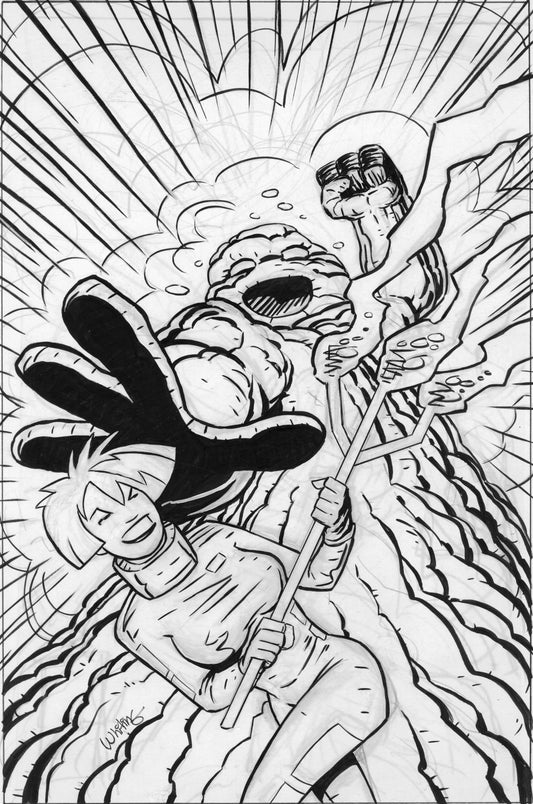 Margo Intergalactic Trash Collector#3 Cover Art