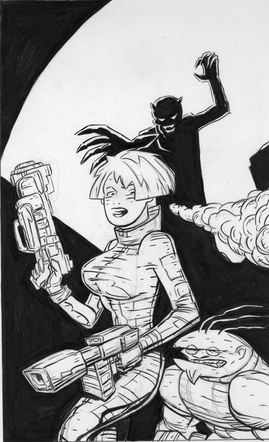 Margo Intergalactic Trash Collector Cover Variant Art