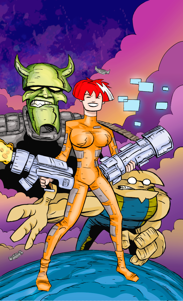 Margo Intergalactic Trash Collector #1 Cover art
