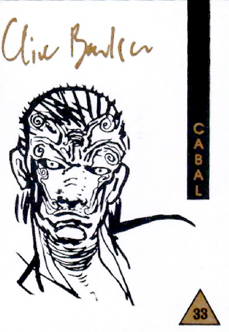 Clive Barker Trading Cards Regular Set