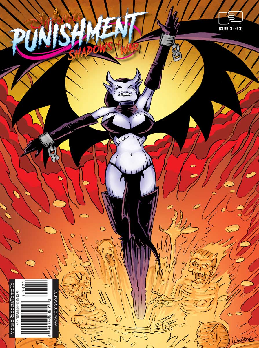 Infinite Punishment Shadows of War #3 Jim Whiting Variant Cover