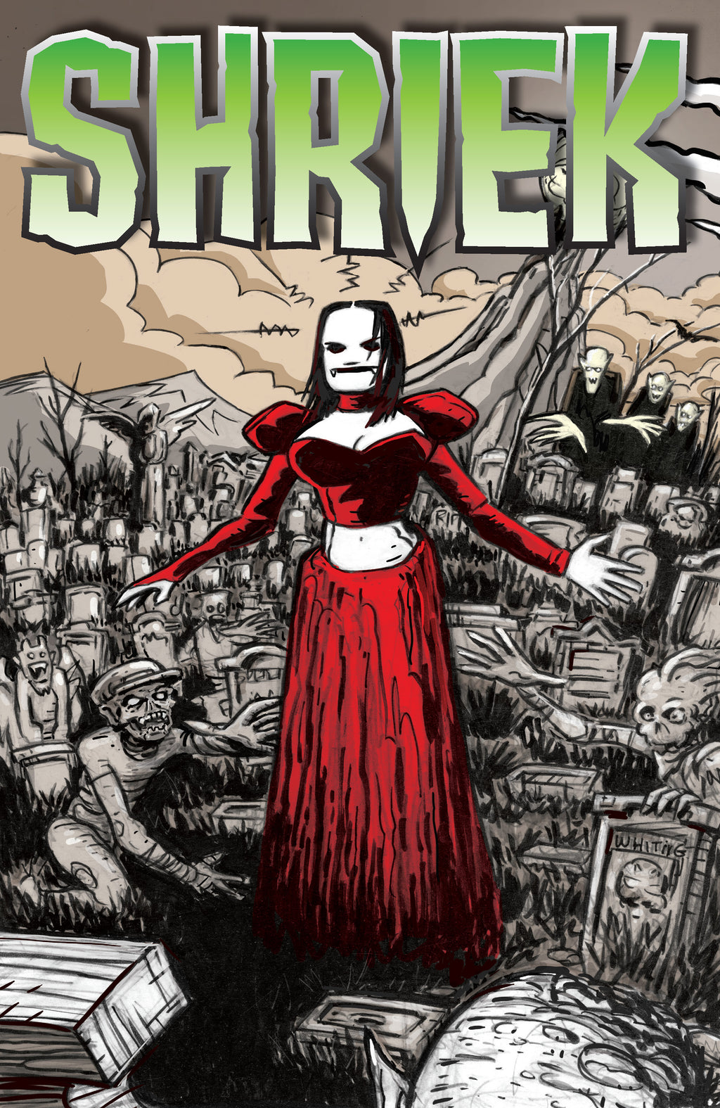Shriek #1 -  Lady Dracula Cover