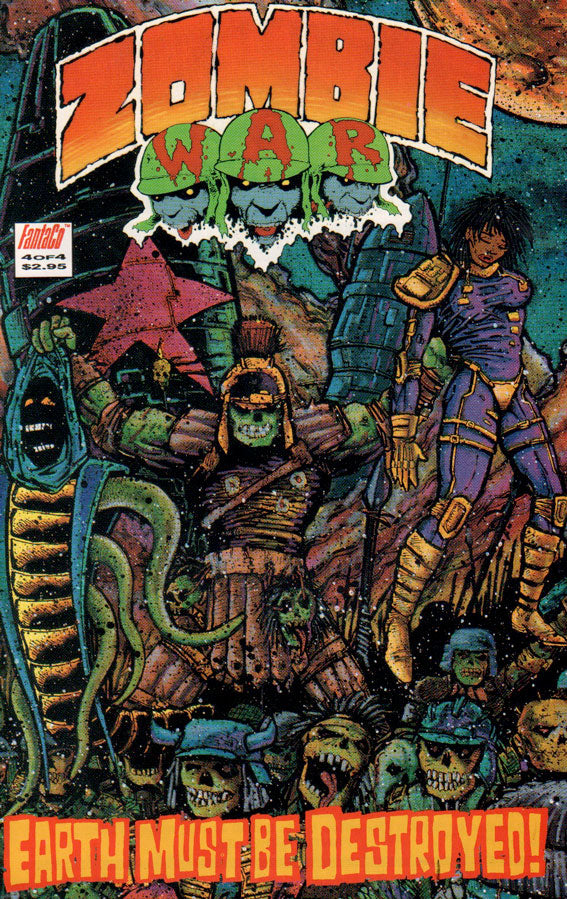 Zombie War: Earth Must be Destroyed #4