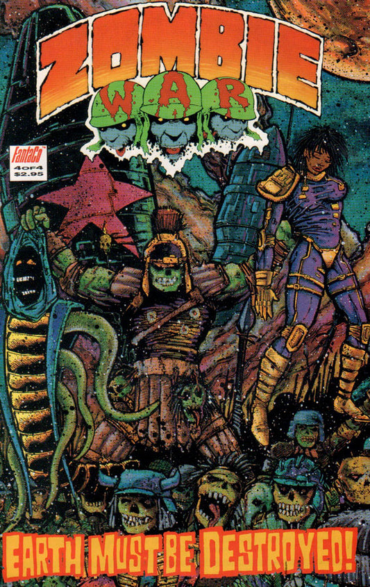 Zombie War: Earth Must be Destroyed #4
